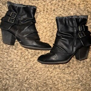 Jellypop distressed eve ankle boots